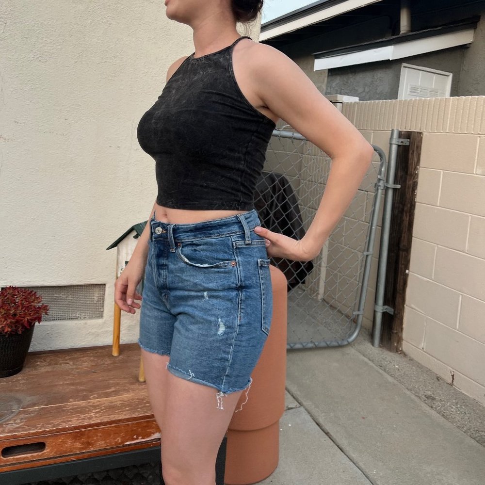 Black Halter Top